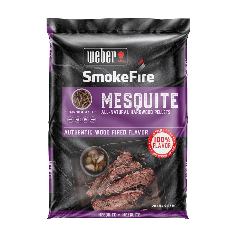 Weber Mesquite All-Natural Hardwood Pellets, , large