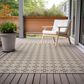 Dalyn Rug Company Marlo 10" x 14" Taupe Indoor/Outdoor Area Rug, , large