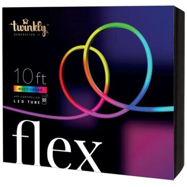 Twinkly RGB light Flex, 10 ft. long starter, White, BT+WiFi, Gen II, IP20, , large