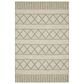 Oriental Weavers Tortuga TR11A 1"10" x 7"6" Beige Runner, , large