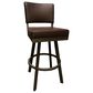 Delaware Dining Malibu 30" Swivel Barstool in Sun Bronze/Dark Brown, , large