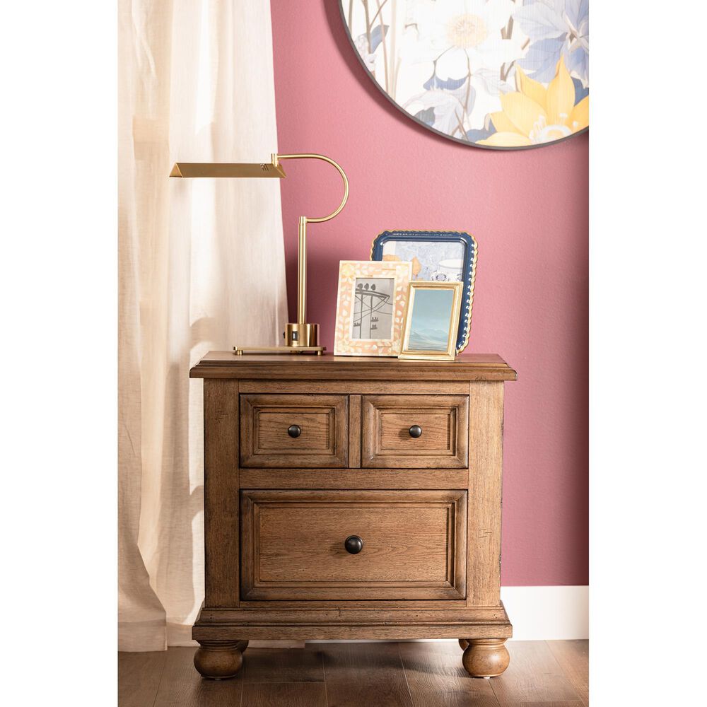 Cal Lighting LED Desk Lamp w/2 USB ports GD, , large