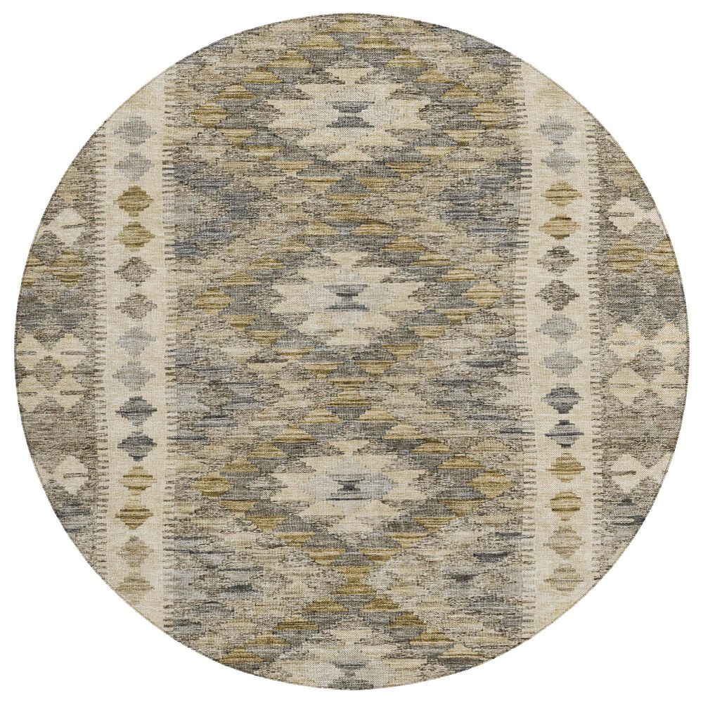 Dalyn Rug Company Solace SL13 8" Round Beige Area Rug, , large
