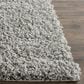 Safavieh Athens Shag SGA119F-4 4" x 6" Light Grey Area Rug, , large