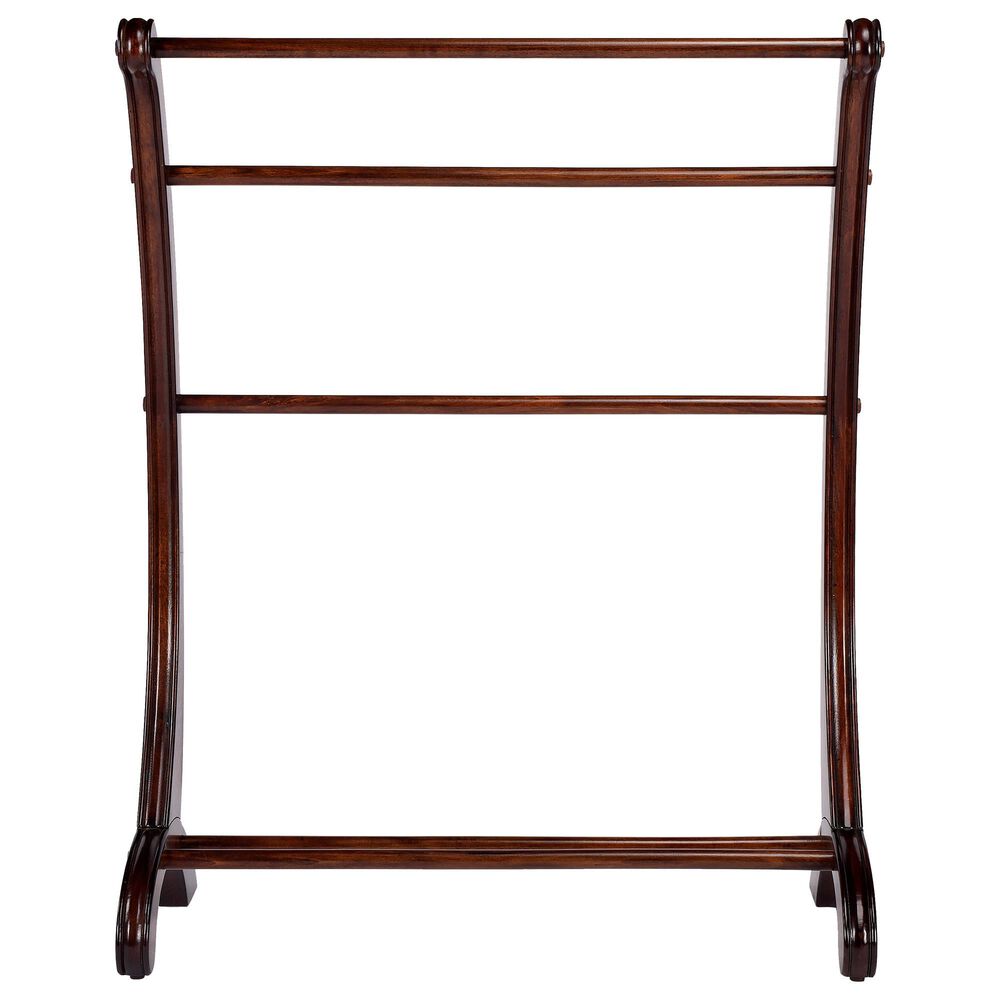 Butler Nathaniel Blanket Stand in Cherry, , large