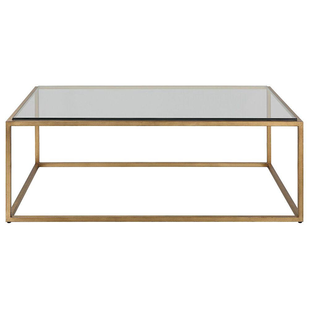 Uttermost Bravura Coffee Table in Brushed Gold, , large