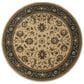 Oriental Weavers Ariana 311Z 8" Round Cream Area Rug, , large