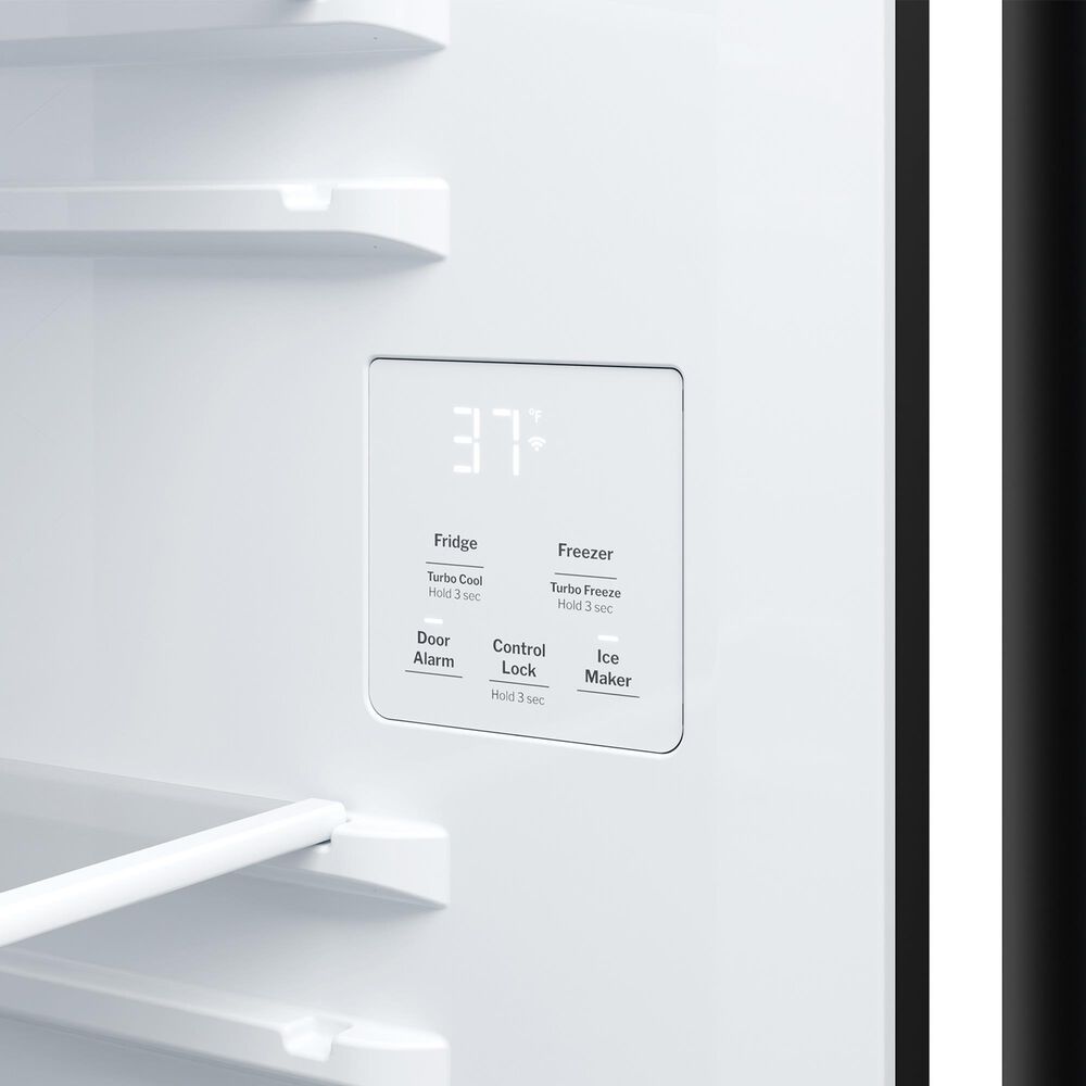 GE Appliances 28 Cu. Ft. Side-By-Side Refrigerator with Extra Tall Dispenser and In-Door Icemaker in Black, , large