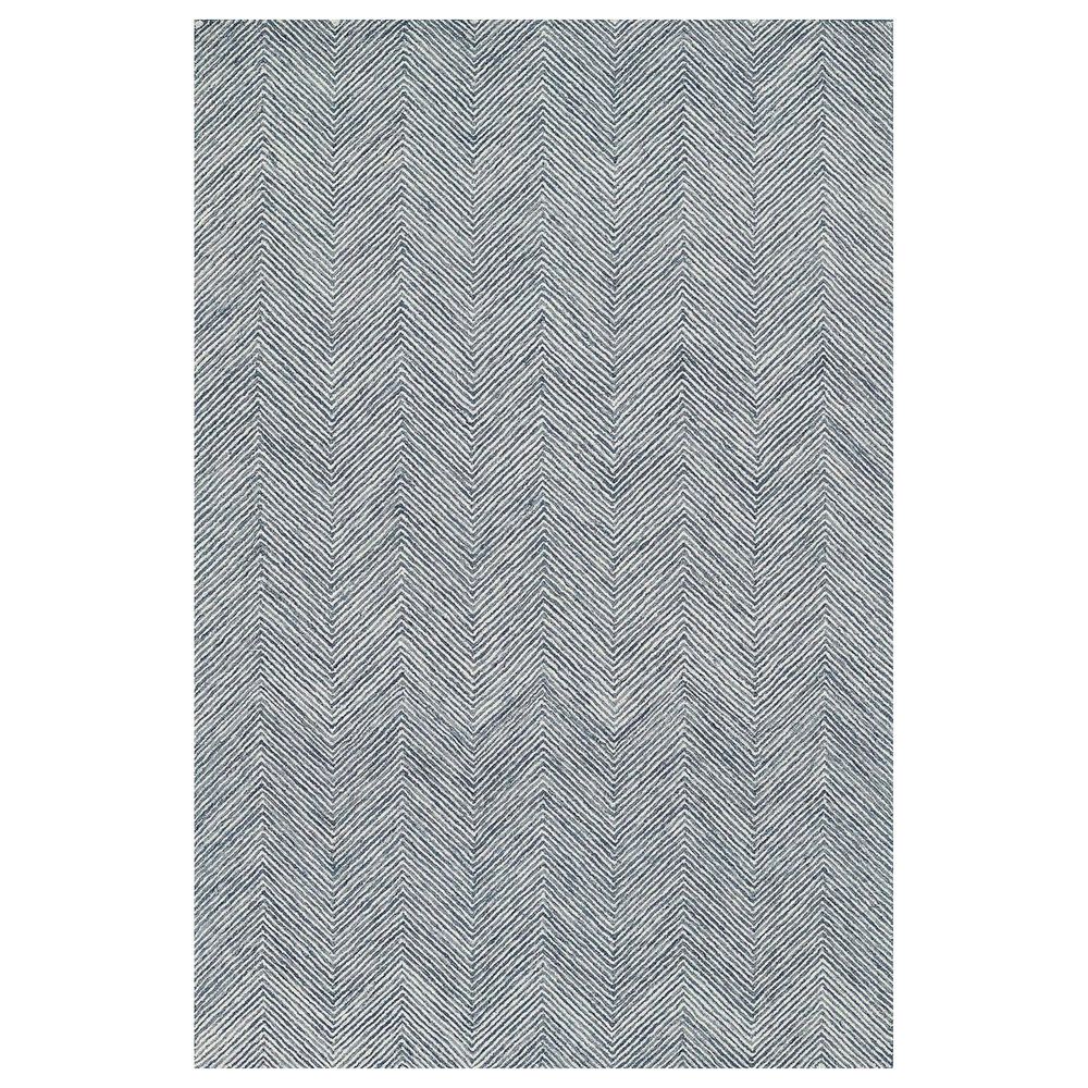 Momeni Charles 2" x 3" Denim Area Rug, , large