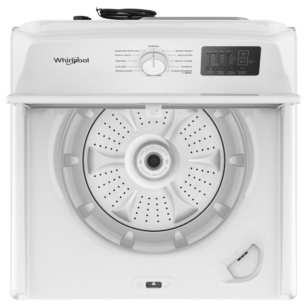 Whirlpool 4 Cu. Ft. Top Load Agitator Washer in White, , large
