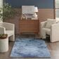 Nourison Avra 3"9" x 5"9" Blue Area Rug, , large