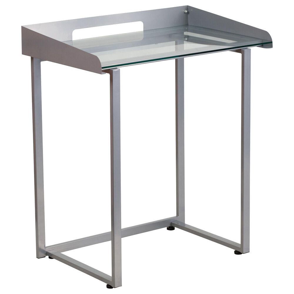 Flash Furniture Desk in Gray, , large