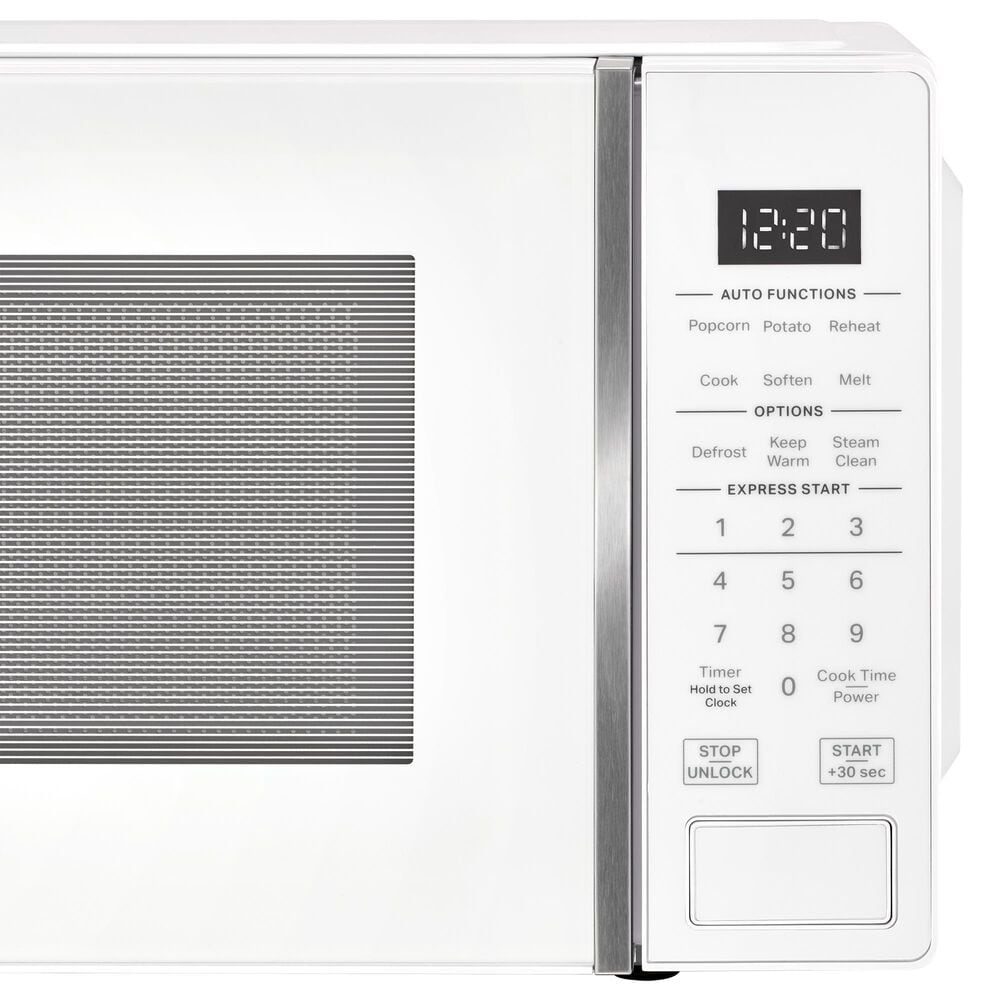 Whirlpool 0.7 Cu. Ft. Countertop Microwave with Steam Clean in White, , large