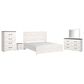 Ashley Gerridan 5-Piece Queen Bedroom Set in White and Gray, , large