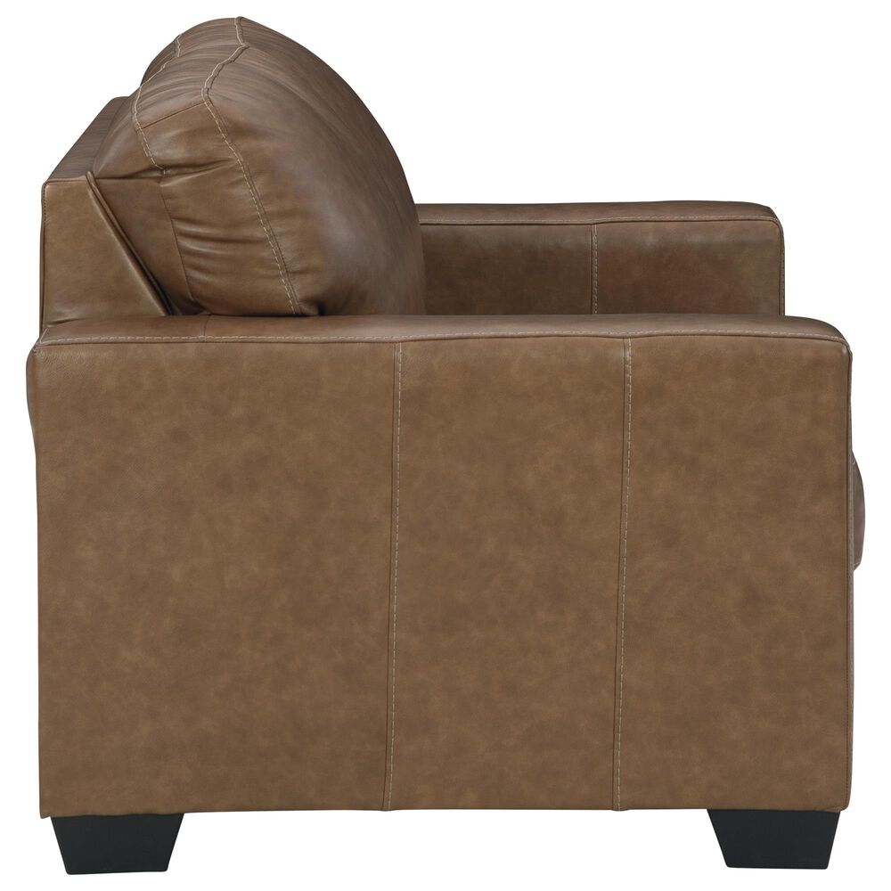 Ashley Bolsena Stationary Loveseat in Caramel, , large