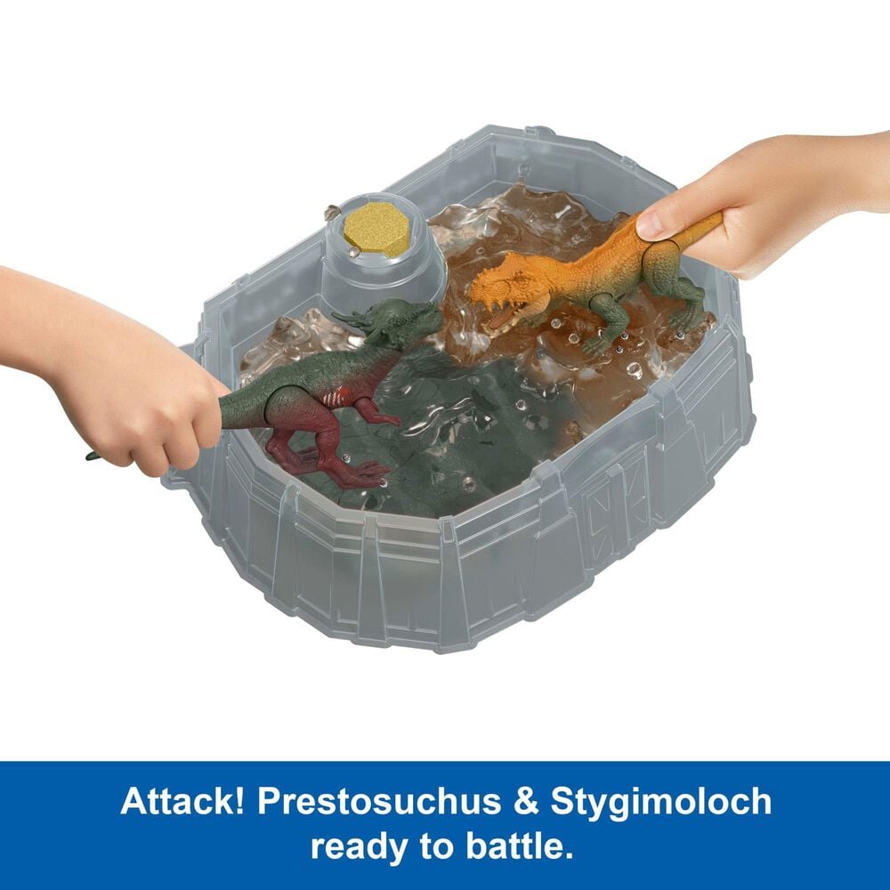 Jurassic World Dino Reveal Battle Pack Assortment in Multicolor, , large