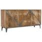 Hooker Furniture Commerce and Market 69" Vortex Entertainment Console in Mango and Slate, , large