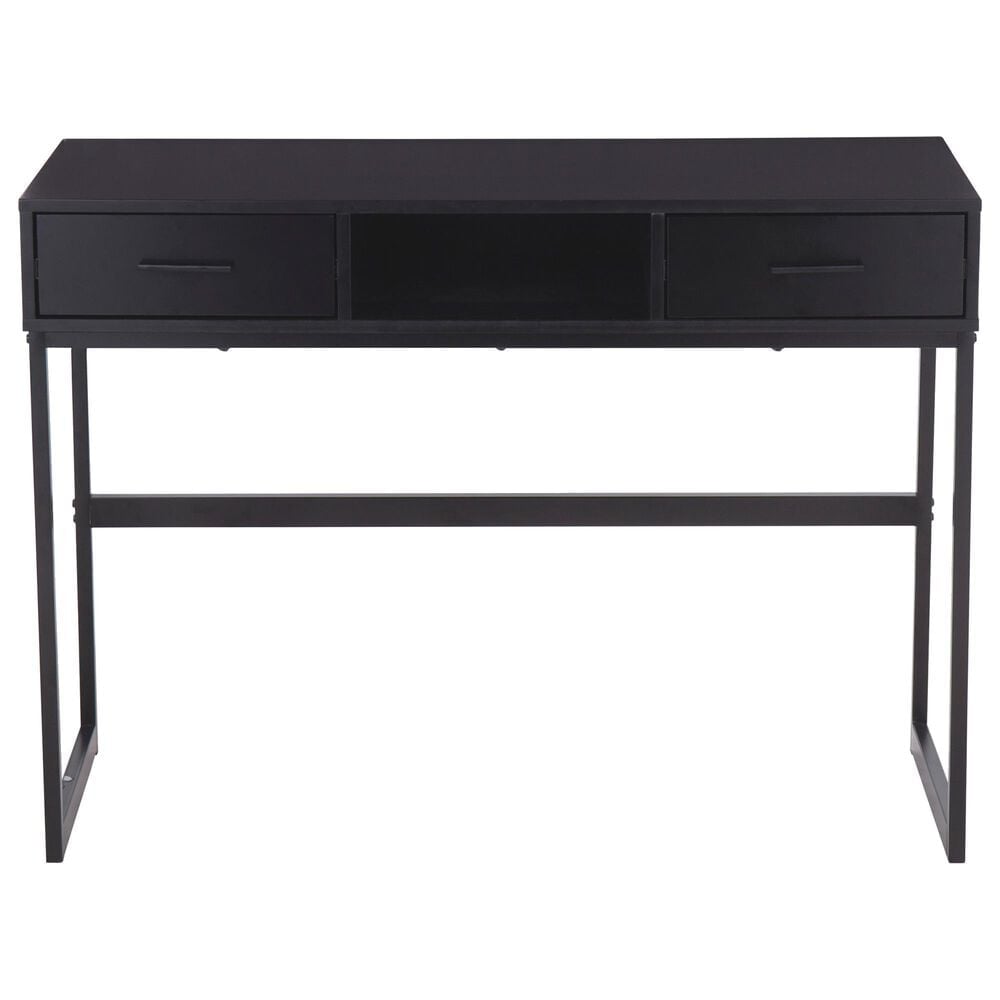 Lumisource Franklin Console Table in Black, , large