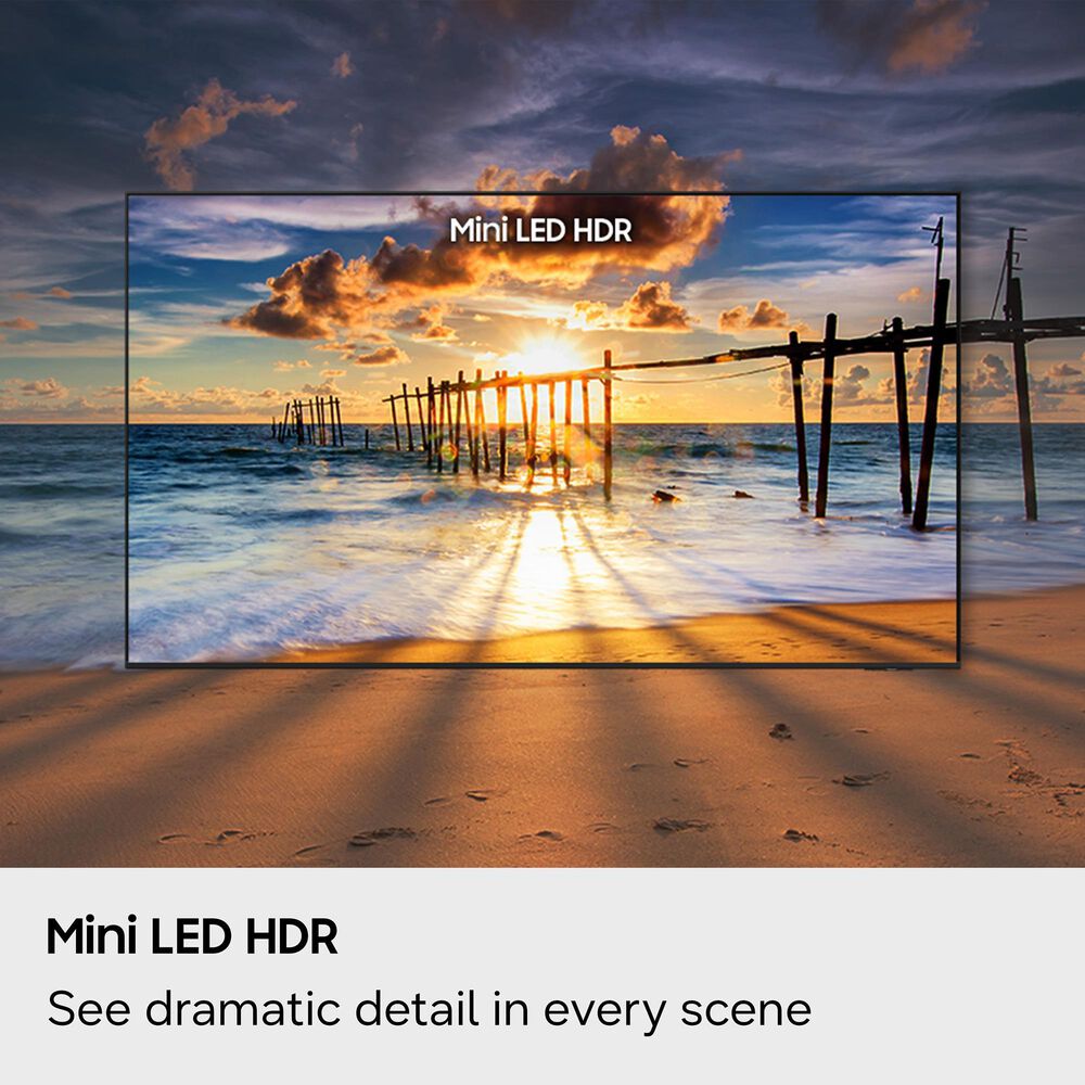 Samsung 85" Class M70H Mini LED 4K UHD Vision AI in Black - Smart TV, , large