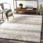 Surya Portofino Cream, Taupe, Tan, Light Slate, Medium Brown and Light Blue 5"3" x 7" Area Rug, , large