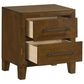 New Heritage Ballard 5 Piece Wood Queen Panel Bedroom Set in Walnut, , large