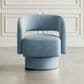 Waltham Sutton Swivel Chair in Blue, , large
