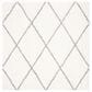 Safavieh Parma Shag PMA515A 3" Square Cream and Grey Area Rug, , large