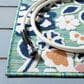 Safavieh Cabana CBN485N 9" x 12" Green and Navy Indoor/Outdoor Area Performance Rug, , large
