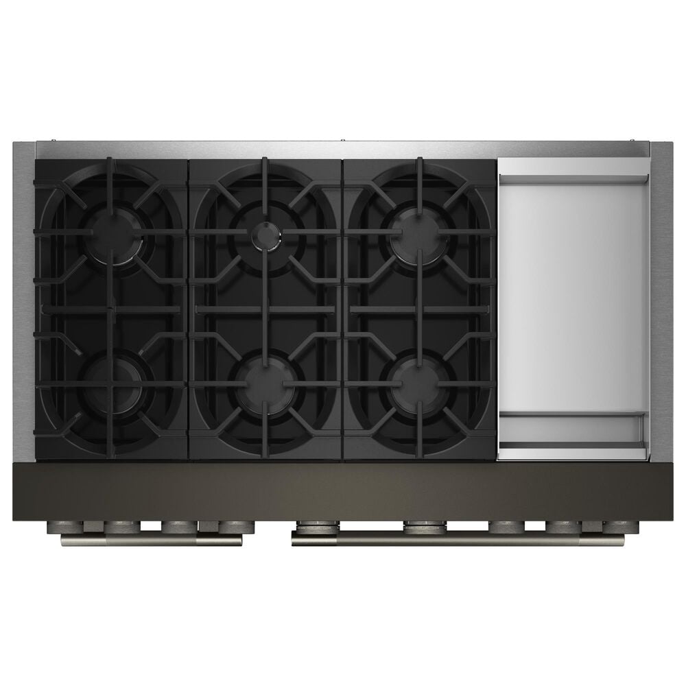 KitchenAid 6.3 Cu. Ft. Commercial-Style Dual Fuel Range in Black Ore, , large