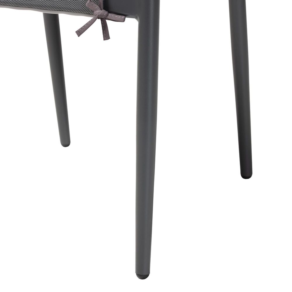 Baxton Studio Wendell Patio Dining Chair in Grey, , large