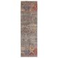 Dalyn Rug Company Karaj KJ5 2"3" x 7"6" Gray Indoor/Outdoor Runner, , large