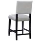 Linon Home Decor Brook Counter Stool in Black, , large