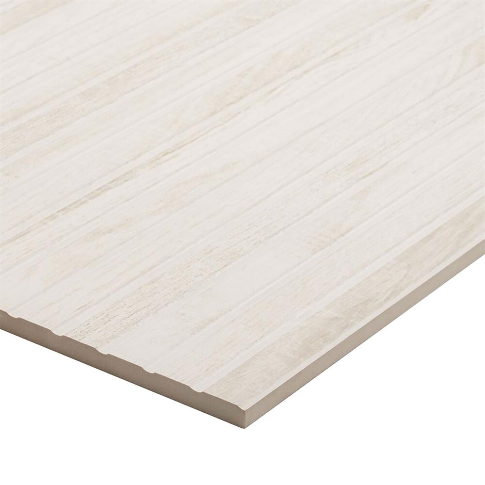 Soho Studio Elan Ribbon White 24&quot; x 48&quot; Porcelain Tile, , large