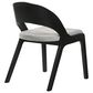 Blue River Venus and Polly 5-Piece Dining Set with Gray Cushion in Black, , large