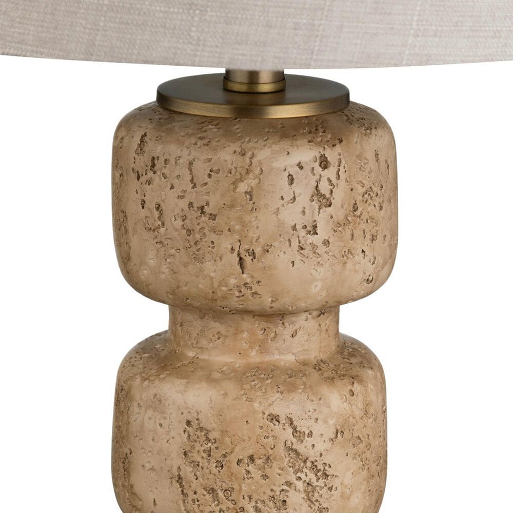 Crestview Collection Somerset Table Lamp in Tan and Gold, , large
