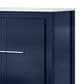 Lexora Home Lafarre 72" Double Bathroom Vanity in Navy Blue with 2 cm White Cultured Marble Top and Rectangular Sinks, , large