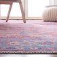 Safavieh Serapi 2" x 9" Gold and Blue Runner, , large
