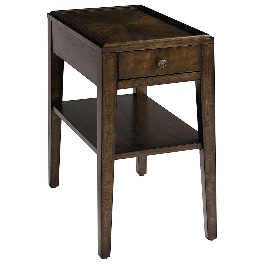 Bassett Palisades Chairside Table in American Walnut, , large