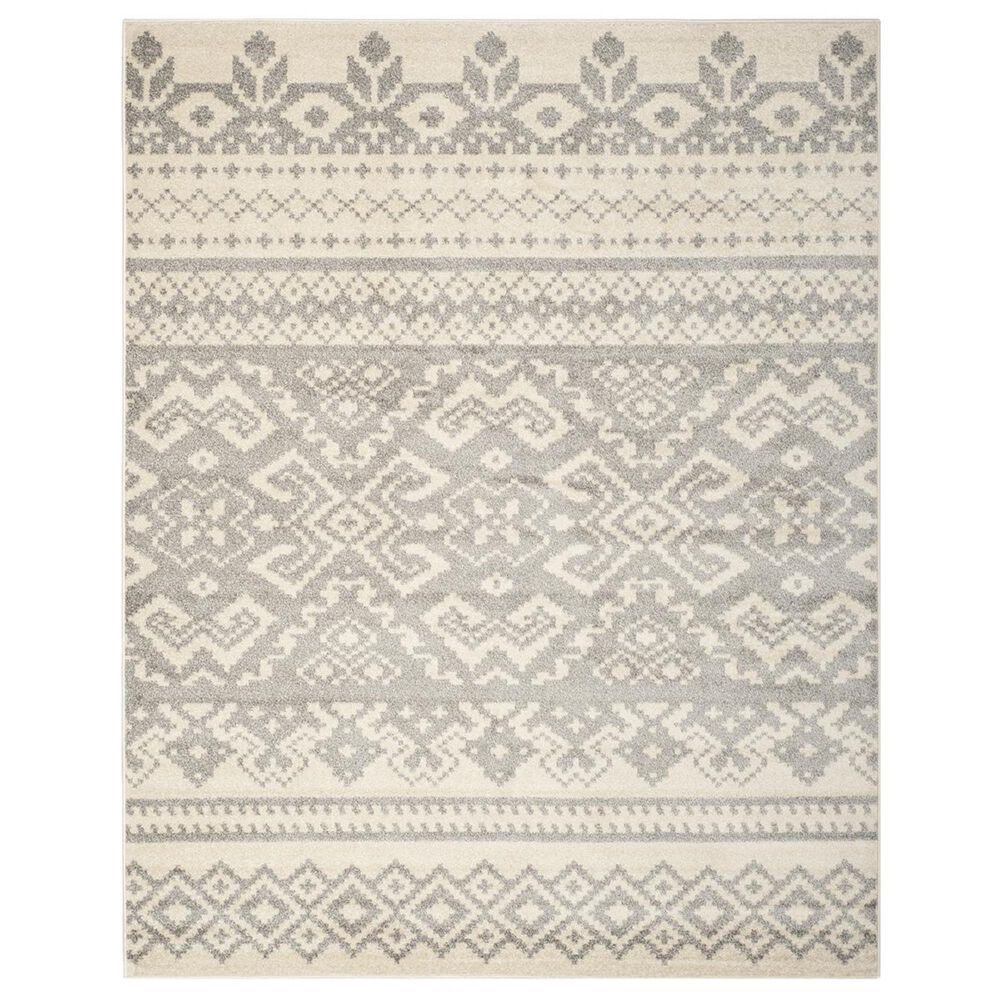 Safavieh Adirondack ADR107B-10 10&#39; x 14&#39; Ivory/Silver Area Rug, , large