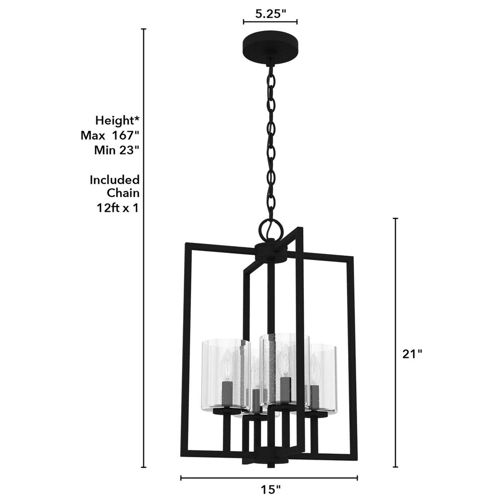 Hunter Kerrison 4-Light Pendant in Natural Iron, , large
