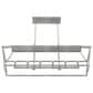 Hunter Laurel Ridge 6-Light Linear Chandelier in Brushed Nickel, , large