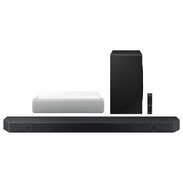 Samsung 120" Class The Premiere LSP7T 4K Smart Laser Projector and 7.1.2 Channel Wireless Dolby Atmos Soundbar in Titan Black, , large