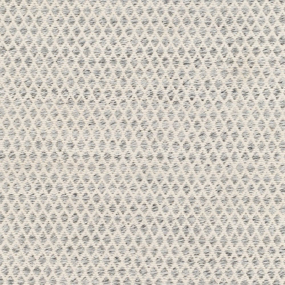 Surya Azalea Geometric 5&#39; x 7&#39;6&quot; Slate, Off White and Ink Blue Indoor/Outdoor Area Rug, , large