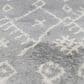 Amer Rugs Aspen 2" x 3" Gray and Ivory Area Rug, , large