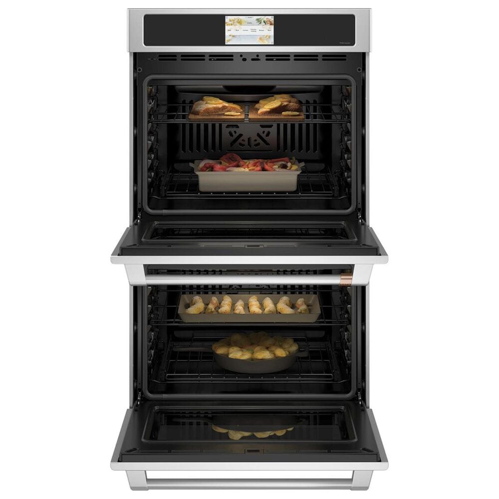 Cafe 30&quot; Built-In Convection Double Wall Oven in Stainless Steel, , large