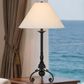 Cal Lighting Ironcrest Table Lamp in Iron Black, , large