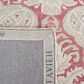 Safavieh Micro-Loop 4" x 6" Pink and Beige Area Rug, , large