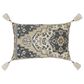 Ashley Winbury 14" x 22" Lumbar Throw Pillow in Blue, Tan, Ivory and White, , large