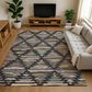 Dalyn Rug Company Kenner KN2 Black 3" x 5" Area Rug, , large