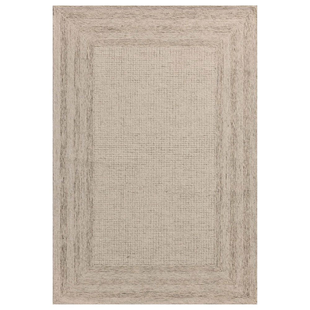 Amber Lewis x Loloi Windsor 8"6" x 11"6" Ivory and Stone Area Rug, , large